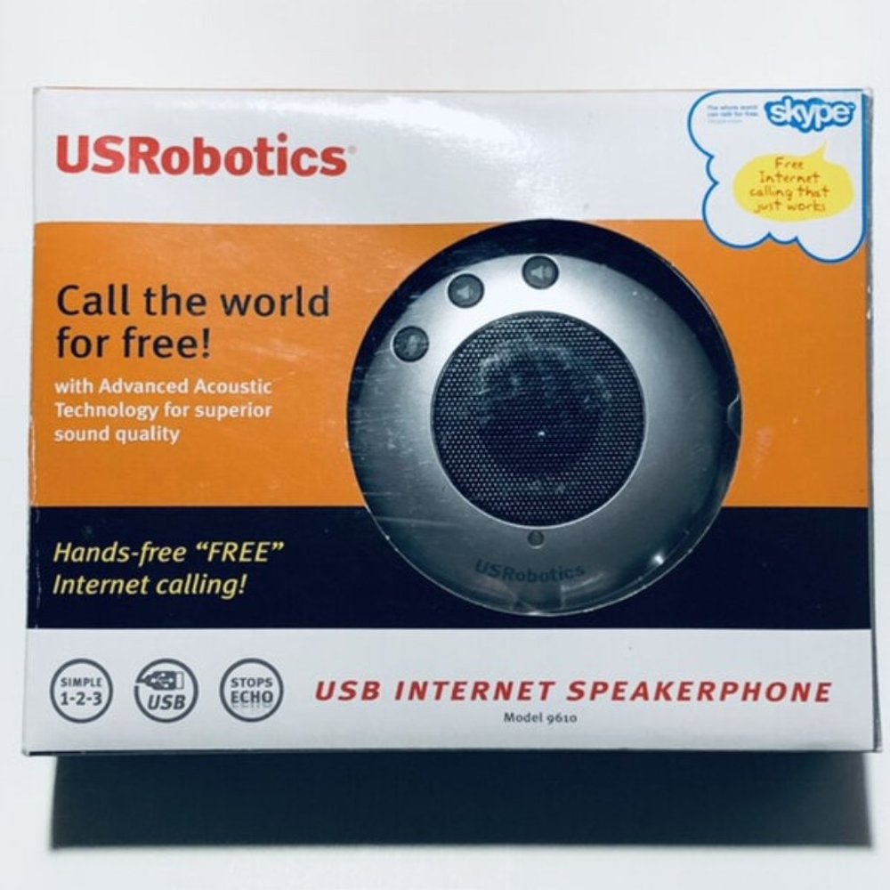 USRobotics USB Internet Speakerphone Model 9610 Hands Free